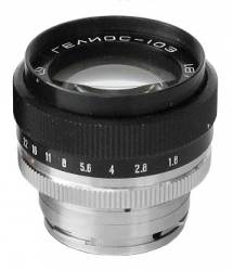 Объектив Гелиос-103 53 мм F1.8 с байонетом Contax-Киев